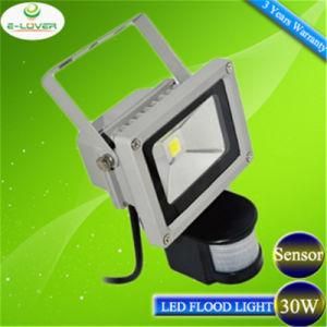 PIR Sense PF&gt;0.95 IP65 30W LED Flood Light