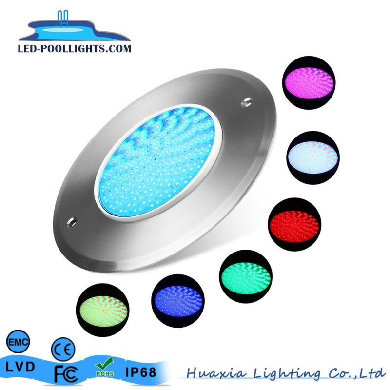 110mm 6watt Warm Ce RoHS RGB Ultra Thin LED Underwater Pool Lights