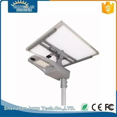 IP65 Intelligent 20W 30W 50W Outdoor Half Split Solar Street LED Light