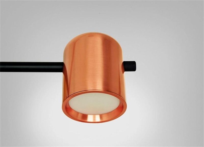 Kup Modern Design Black Gold Five Lamp Light Source Nordic Chandelier for Living Room