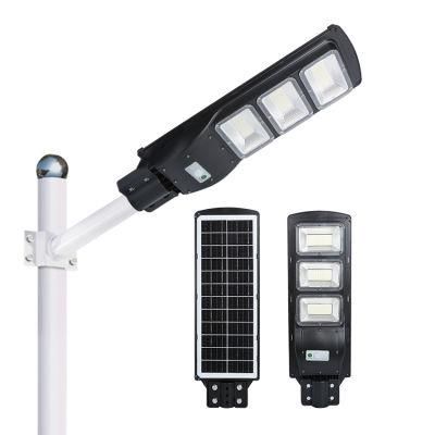 Ala All in One Solar Street Light Outdoor 90W 100W 120W 150W 180W 200W 300W IP66 Waterproof Solar Lamp Street Light for Road