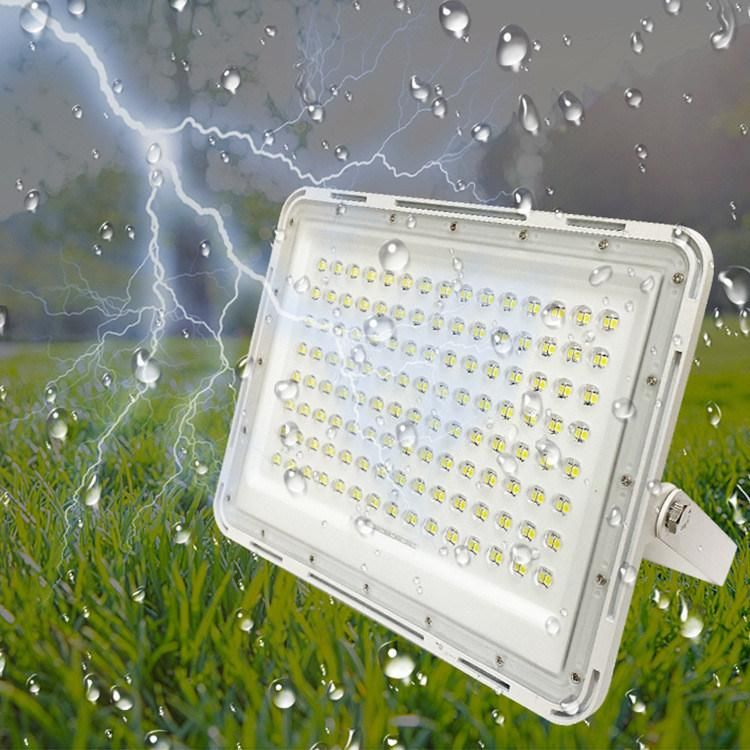 Solar Powered 100W LED Solar Flood Light for Outdoor Lighting