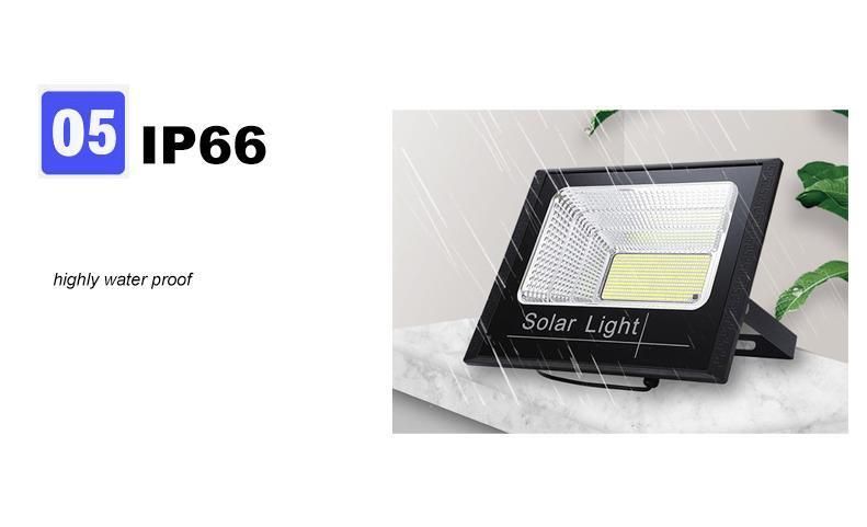 IP66 Waterproof Light Control Solar LED Flood Light