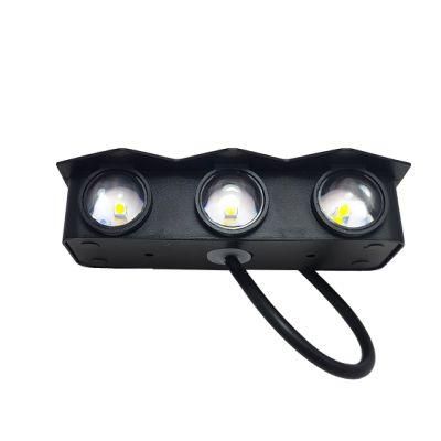 Die Casting Aluminium LED SMD Household Garden Hotel Corridor Waterproof Hexagon Wall Adjustable Wall Light