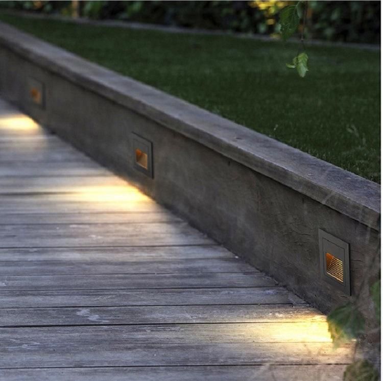 3W Outdoor LED Wall Stair Step Lights