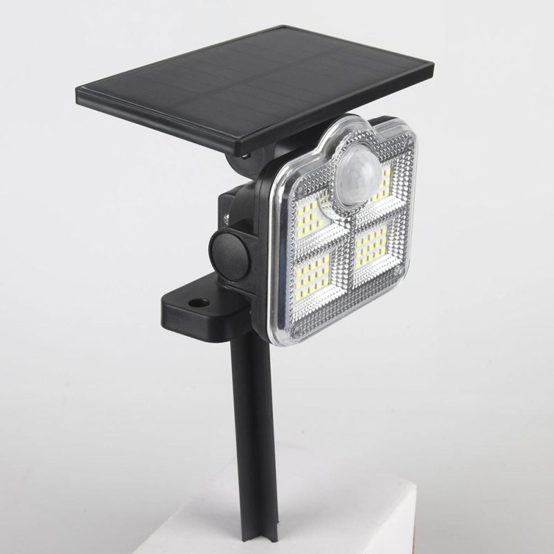 Yichen Solar Rechargeable LED Outdoor Wall Light with PIR Sensor and Rotating Stand Wall Lamp
