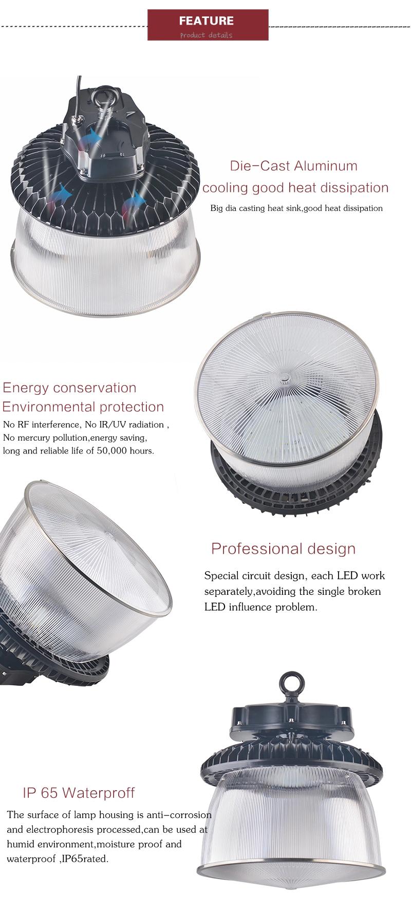 LED UFO with PC Cover for Indoor Stadium Lighting