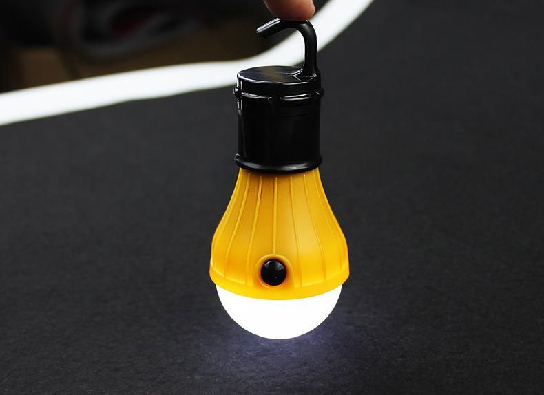 3*AAA Portable Waterproof LED Tent Light Bulb for Camping Hiking Emergency Lamp