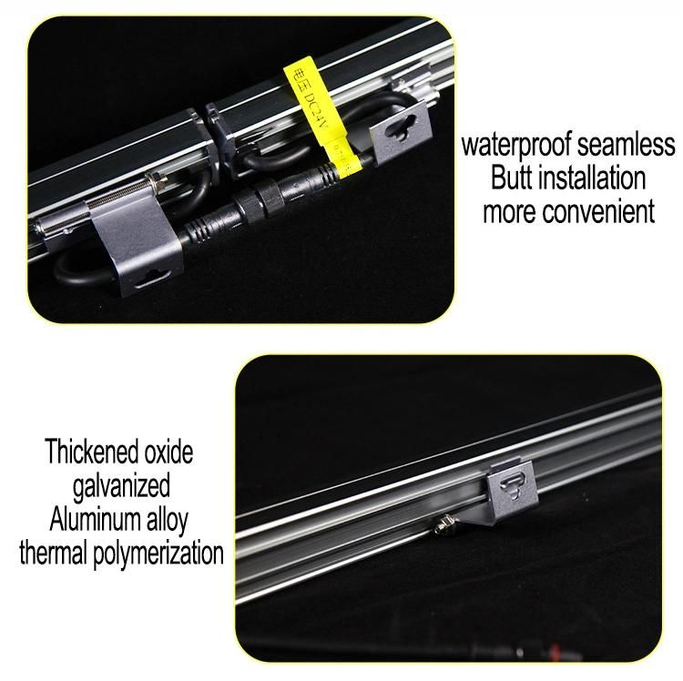 Factory Price China Manufacturer Exterior Building Lights 12W RGB LED Linear Bar Wall Washer