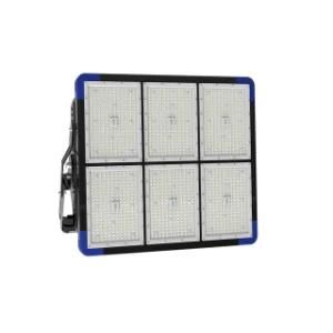 IP66 140lm TUV SAA 1000W Square LED High Mast Light