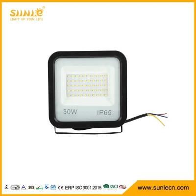High Quality 30W Waterproof LED Outdoor Lamp, 3000 Lumen SMD Floodlight