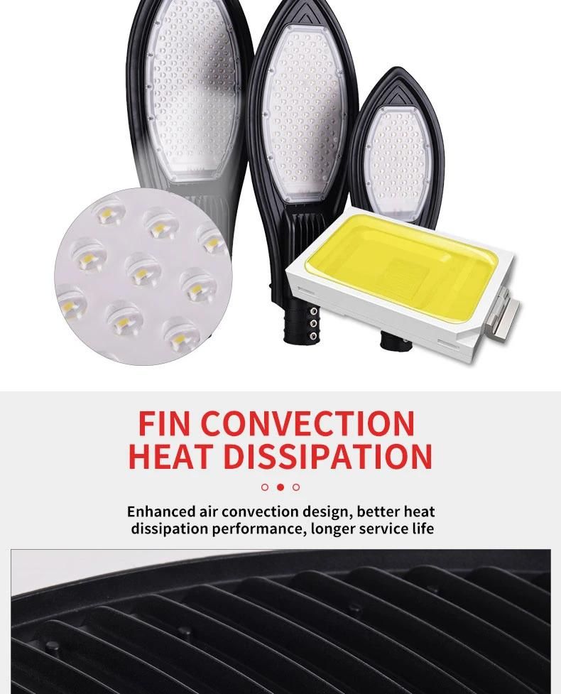Aluminum Optical Smart LED Street Light 30W