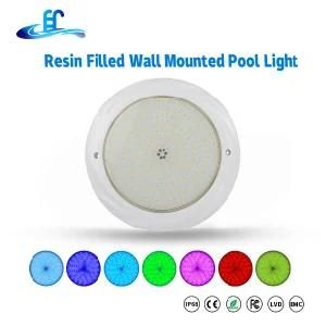 24watt RGB PC Resin Filled Swimming Pool Light with Two Years Warranty