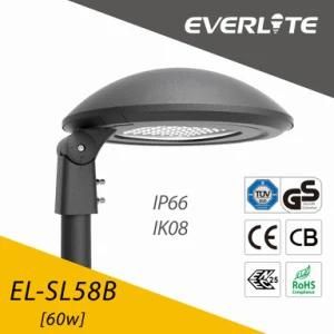 Everlite 60W LED Street Light with Lm79 TM21 IP66 Ik08