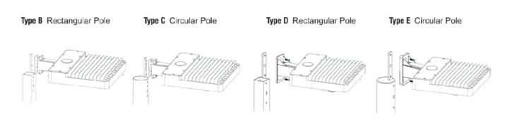 LED Landscape Street Lighting, LED Streetlight Shell (SLRB 220F)