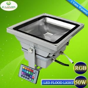Bridgelux+Meanwell 5 Years Warranty 50W LED RGB Flood Lamp