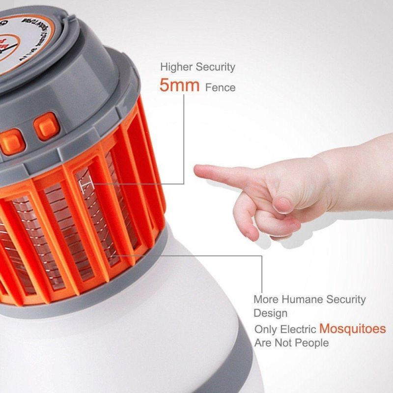 Outdoor Waterproof Rechargeable Mosquito Killer Lamp Camping Light