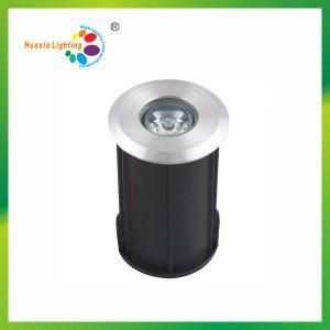 IP68 1W Stainless Steel LED Underground Light with ABS Niche