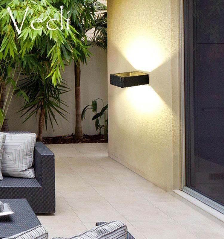 Waterproof Outdoor Wall Lighting IP65 Modern Indoor Lamps colorful Decorative Light (WH-HR-14)