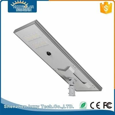 Adjustable All in One LED Outdoor Solar Street Light 80W