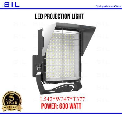 Outdoor Sport Field Lighting LED Projector Xte Anti-Glare 600W LED Stadium Flood Light