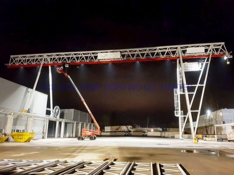 200W LED Flood Light 29000lm-3000K AC90-305V-IP66 Waterproof Outdoor Industrial LED Roadway Light 150lm/W LED Street Light Cold White 200W for Factory Warehouse
