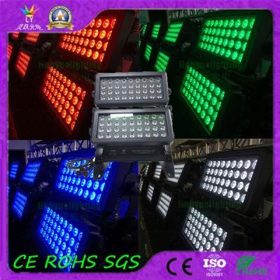 72PCS 10W 4in1 DMX LED Light Wall Washer