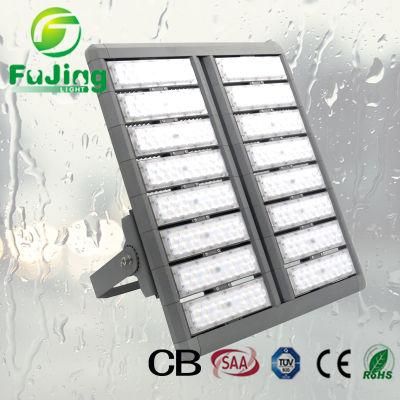 High Power High Efficiency IP66 TUV 500W LED Floodlight Stadium Light