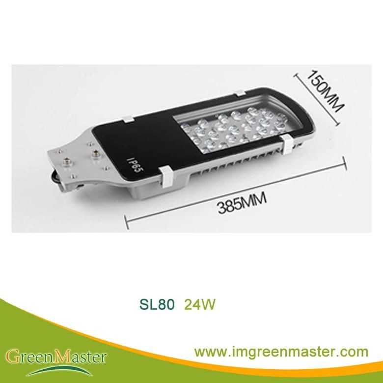 SL80 100whigh Quality Tempered Glass Greenmaster LED Street Light