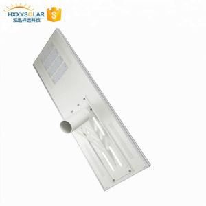 Factory Sales Solar LED Street Lamp Light with Remote Control 100W