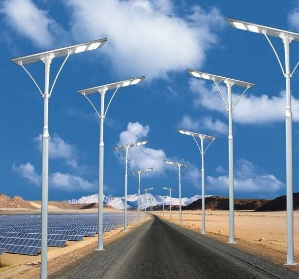 Mobile Phone APP Control 100W Solar LED Street Light