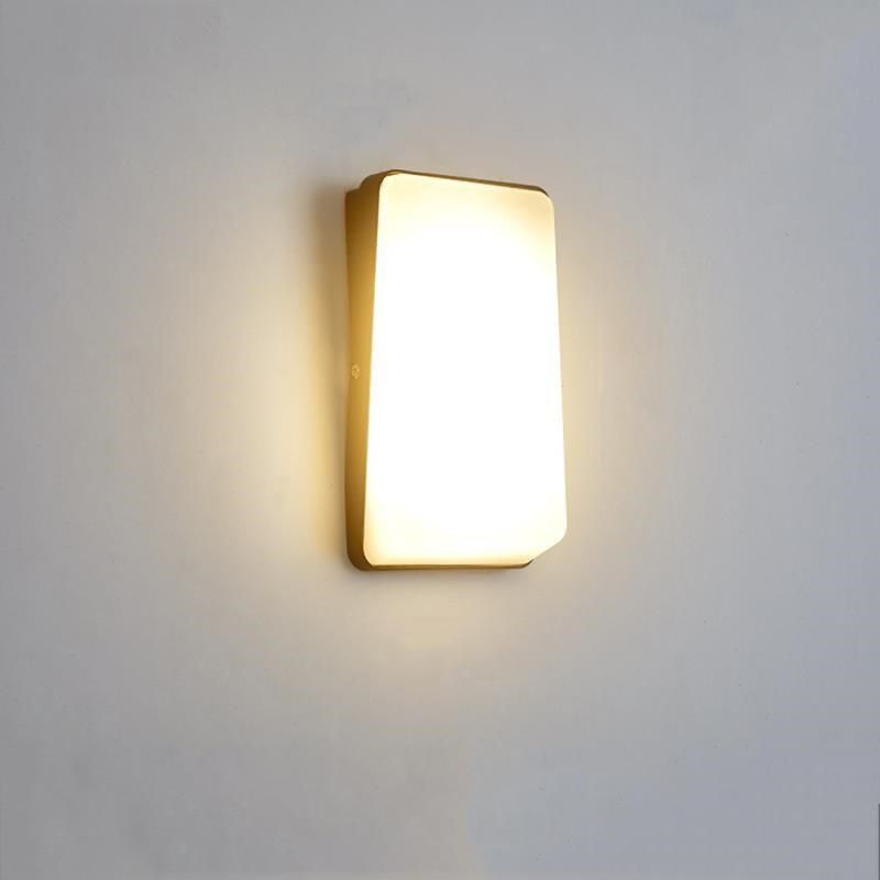 Indoor Bathroom Outdoor Simple Modern LED 10W Waterproof Wall Lamp (WH-HR-15)