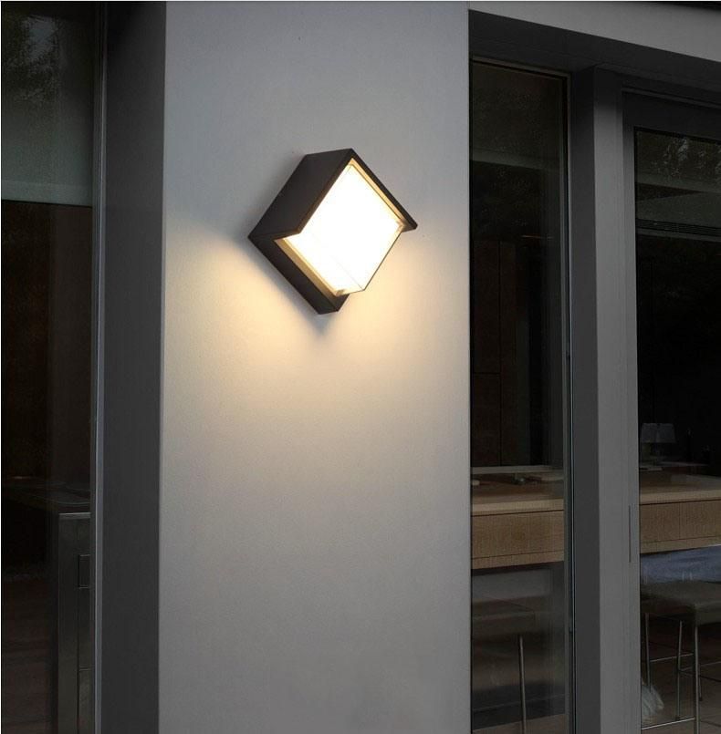 12W LED Wall Light Waterproof IP66 Porch Light Modern LED Wall Lamp (WH-HR-25)