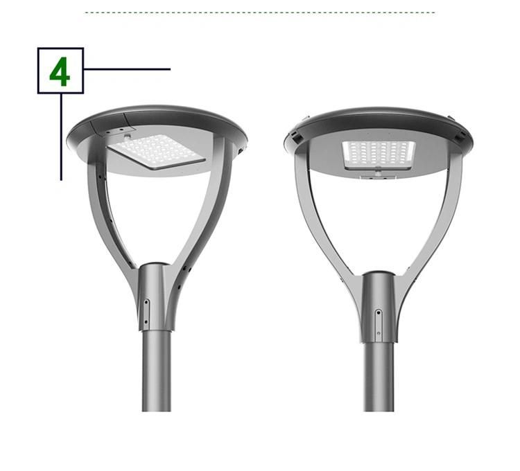 7 Years Warranty New Design IP66 Ik08 120W LED Garden Light