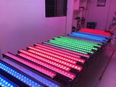 Client Customization Building LED Lights IP66 120W DMX512 Color Control RGB LED Wall Washer