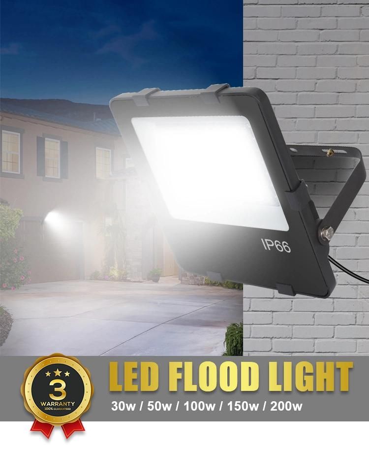 Professional Best Price LED 100 Watt Flood Light Outdoor 120lm/W High Powerful High Lumen Football Field Flood Lights