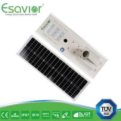 Esavior 18V/70wp Solar Panel Power 60W LED Solar Lights Solar Outdoor Lights