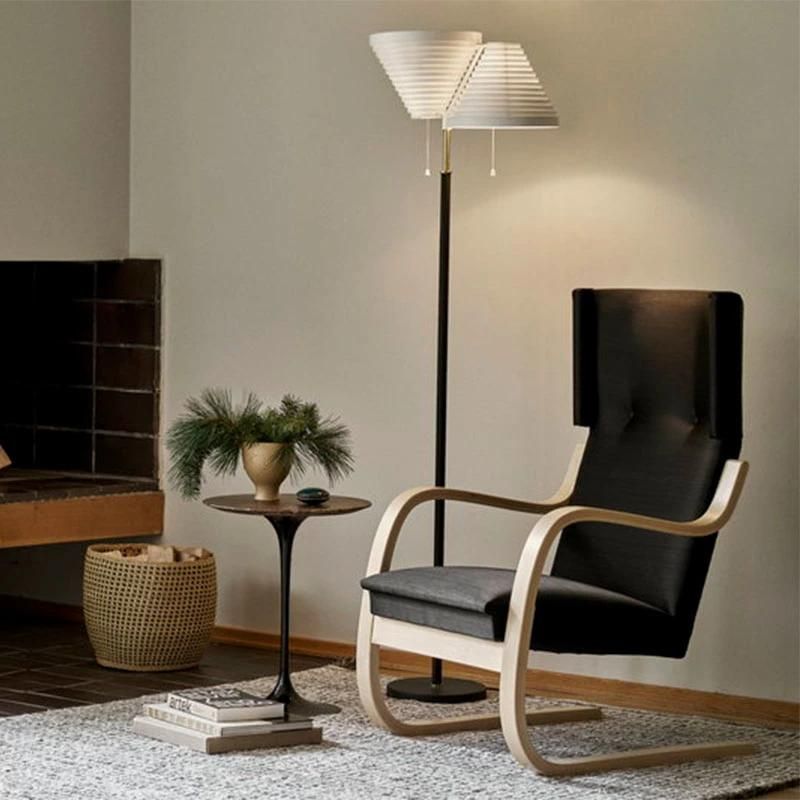 2022 Provide Customization High Quality Metal Fabric Marble Custom Circular Designer Modern Floor Lamp