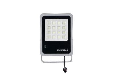 IP65 Outdoor Square Factory 100W Solar LED Flood Light