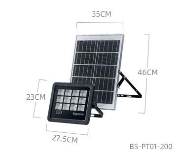 Bspro Outdoor Lighting Waterproof Solar Lamp 200W 400W 100W IP65 LED Solar Flood Light