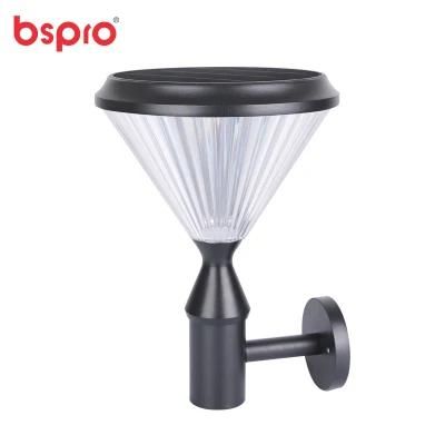 Bspro Wall Park Aluminum Material Hot Sell IP65 High Quality Solar Garden Lights