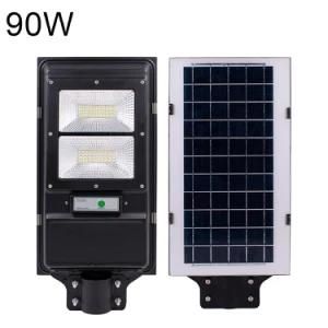 IP65 Waterproof Outdoor Integrated Motion Sensor 100W 200W All in One Solar LED Street Light