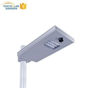 Energy Saving Solar Panel Power Integrated Sensor Olar LED Street Light 15W