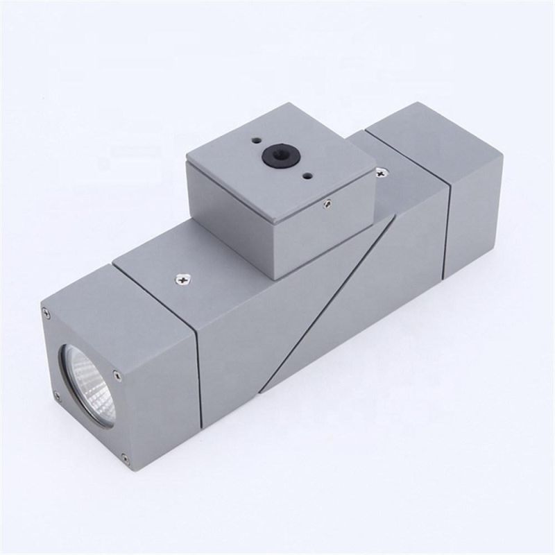Rotate Aluminum Housing GU10 Bulb Outdoor LED Street Light