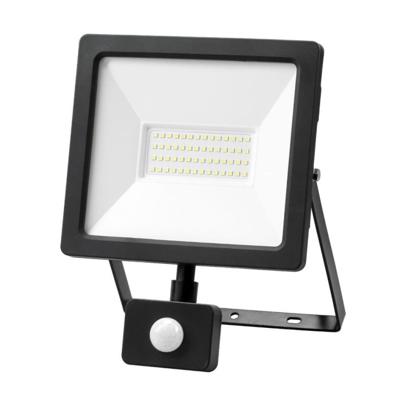LED 50W IP54 High Lumen LED PIR Floodlight LED Reflector for Outdoor Lighting