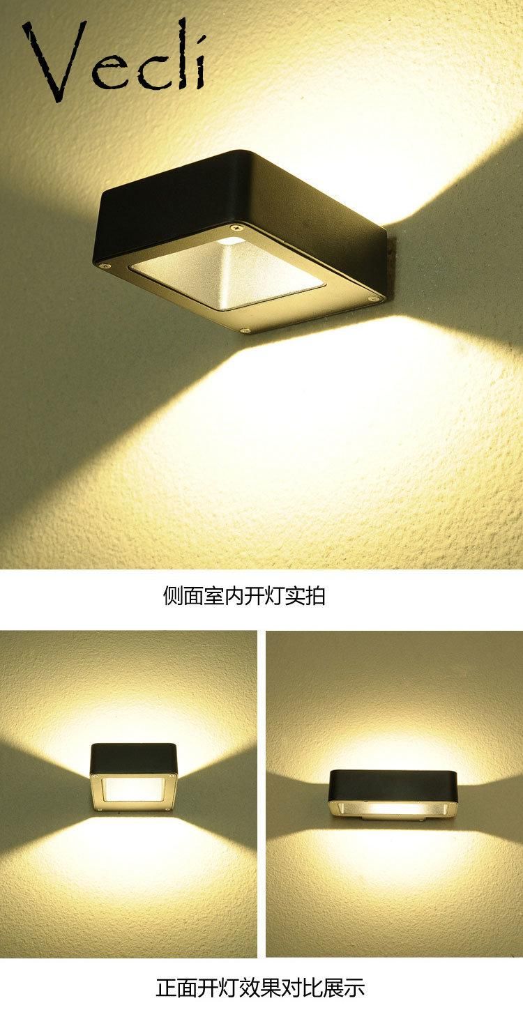 Waterproof Outdoor Wall Lighting IP65 Modern Indoor Lamps colorful Decorative Light (WH-HR-14)