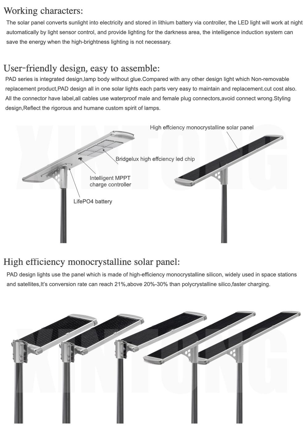 Super Bright PIR Watt Price Housing Decorative LED Solar Street