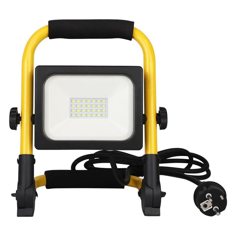 LED Flood Light 20W with Cable and Plug IP65 LED Flood Light Outdoor