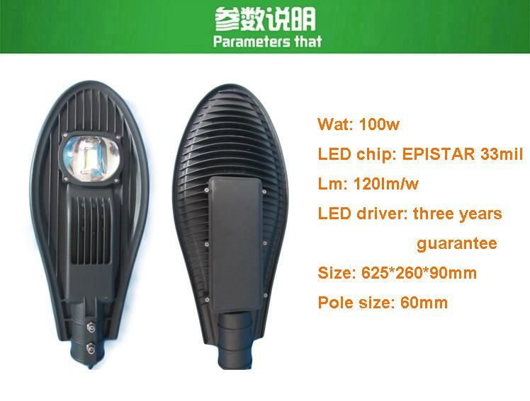 Cheap Outdoor Street Lights LED Street Lighting Manufacturers (SLER11-100)