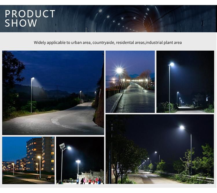 Outdoor Lighting Waterproof IP65 30W 60W Solar LED Street Light
